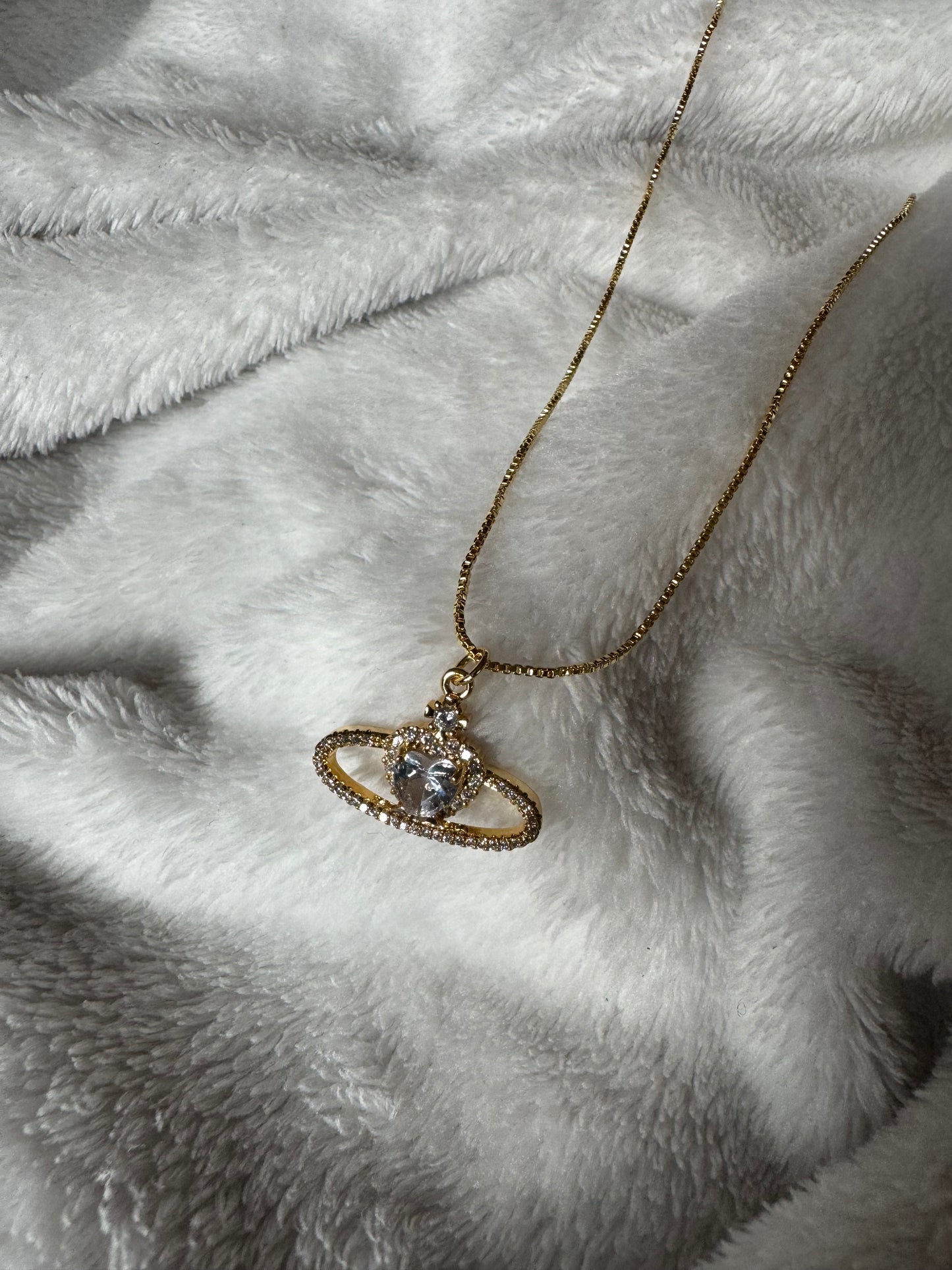 “V” necklace