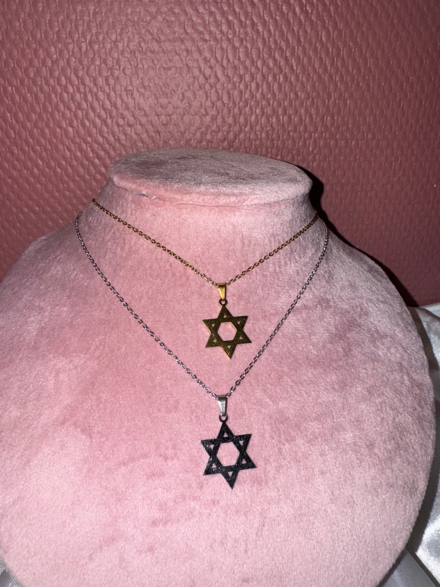 Collier étoile de David