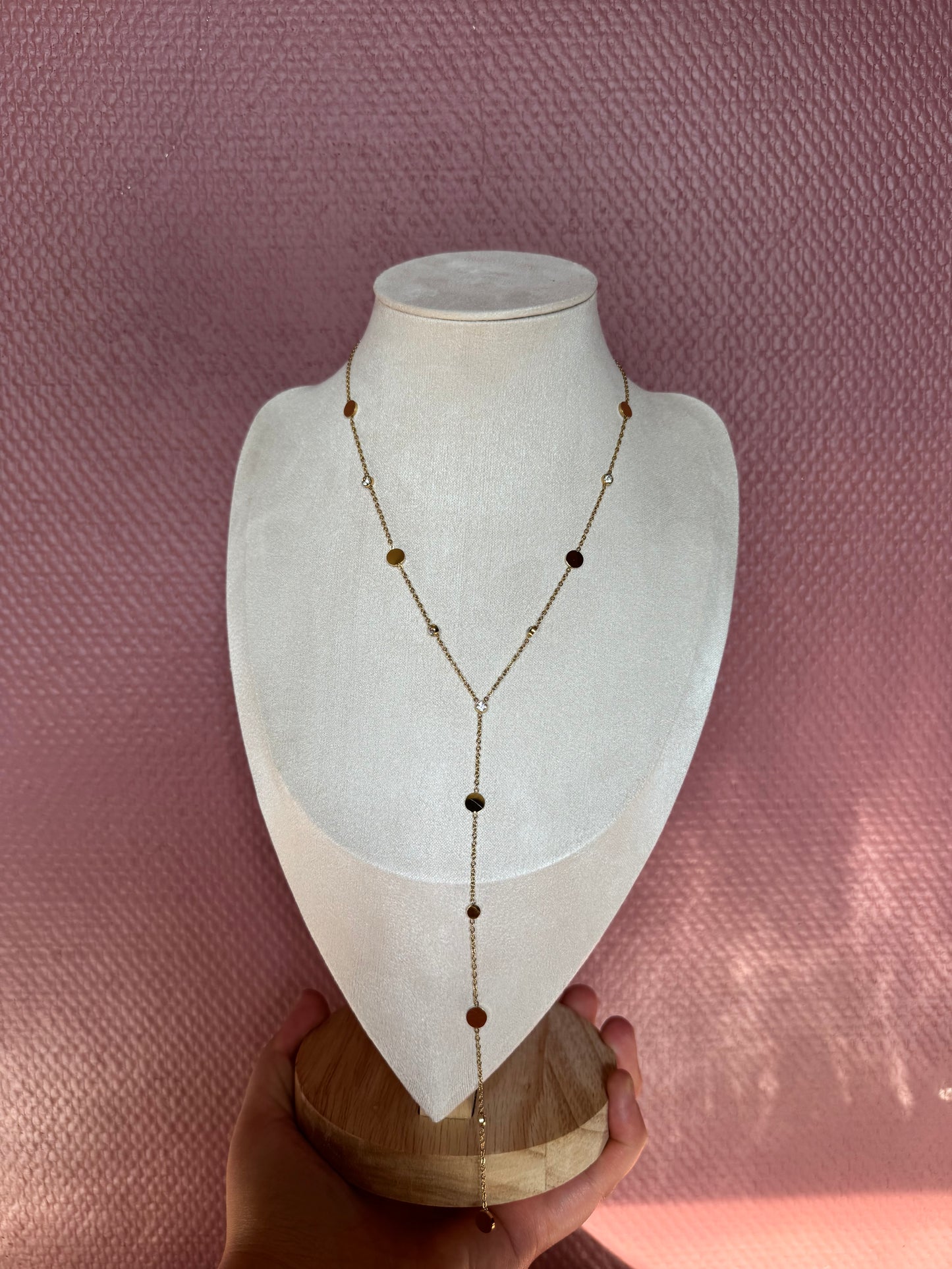 “Sarah” long necklace