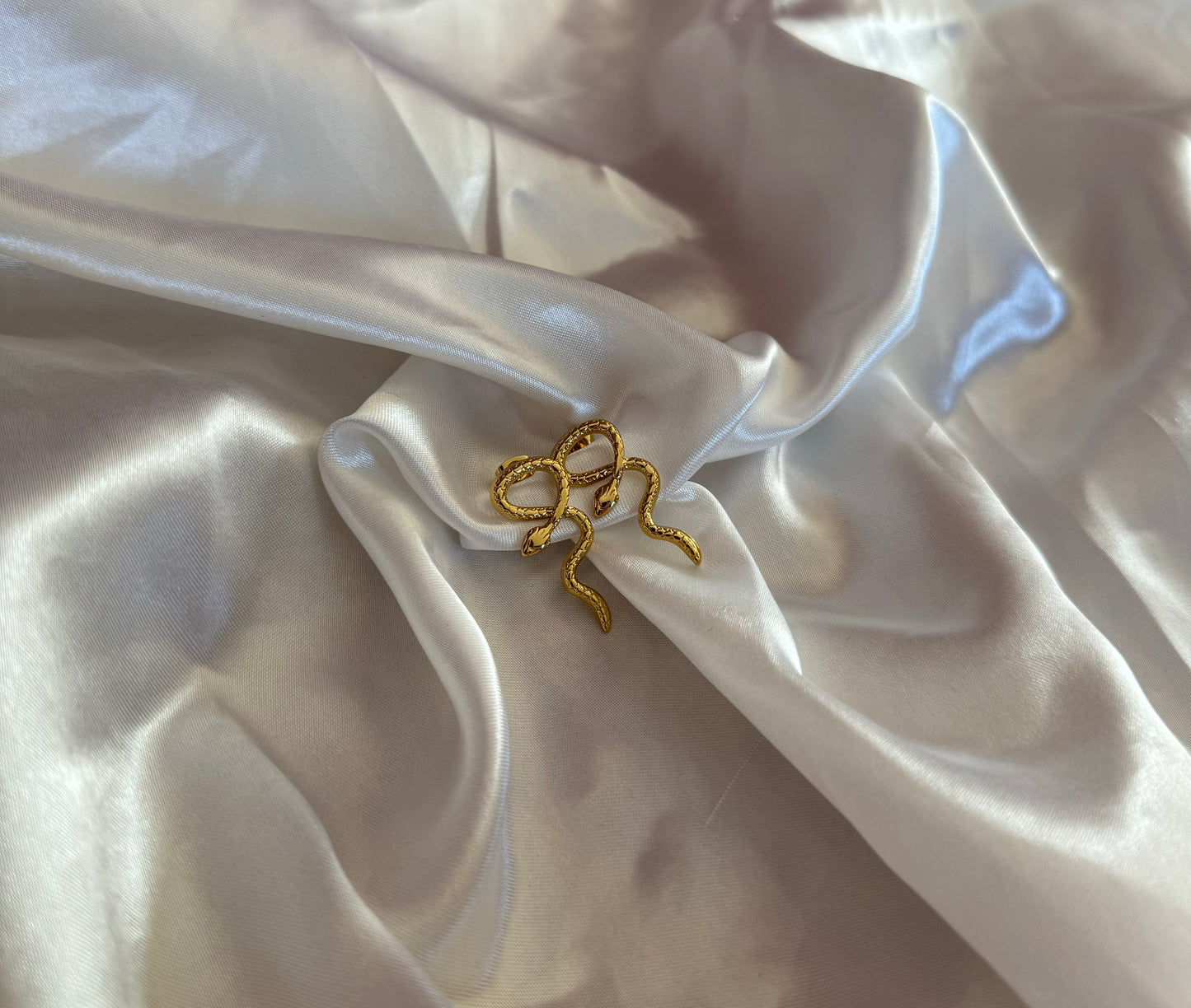 Boucle d’oreille serpent