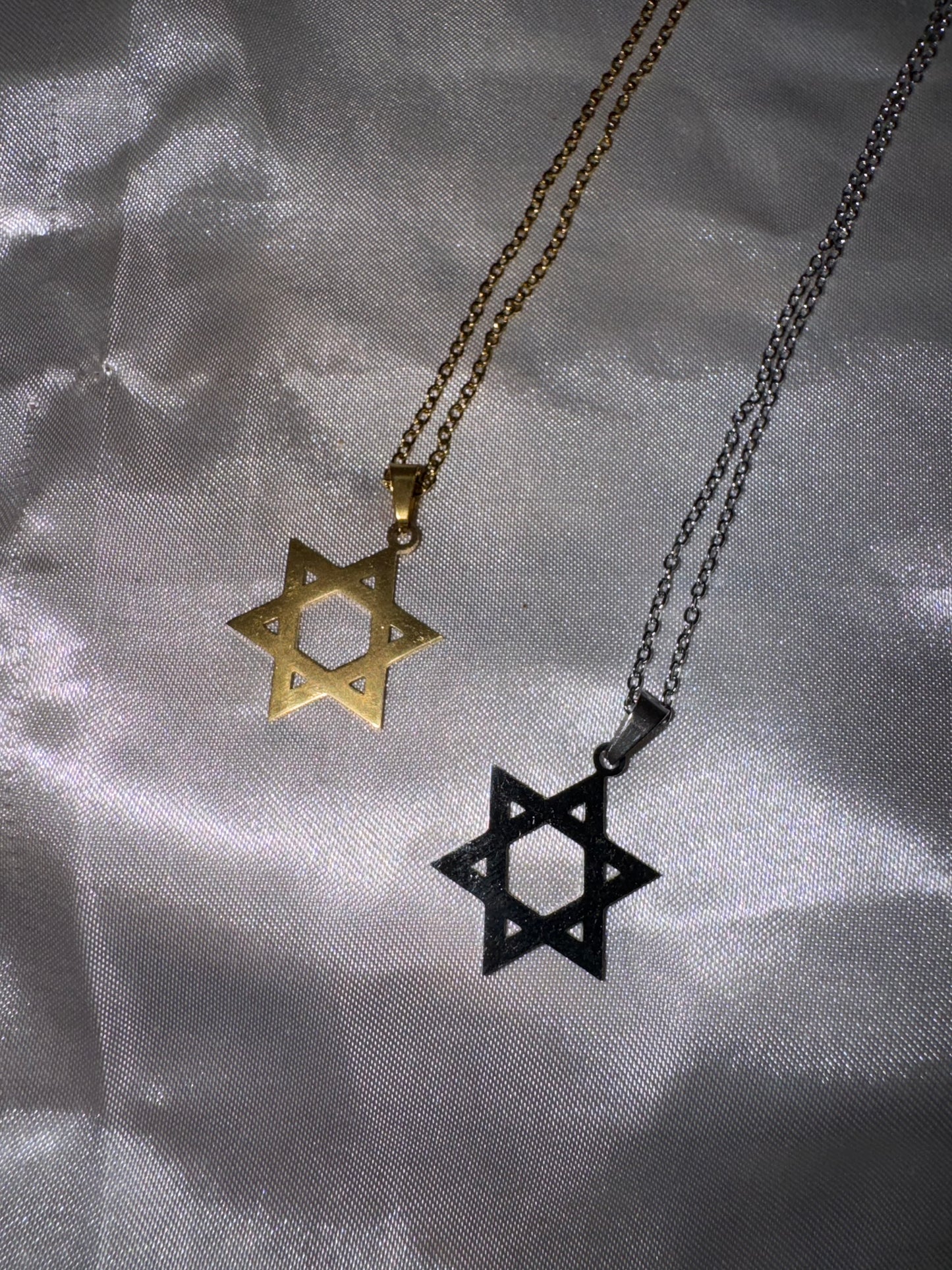 Collier étoile de David