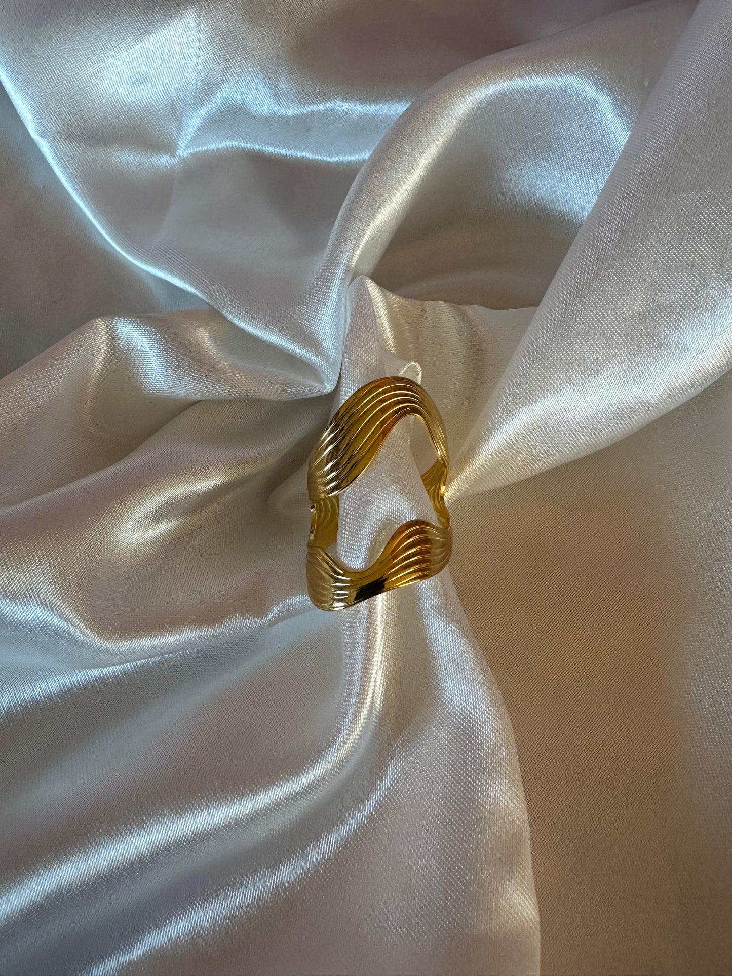 Bague « relief »