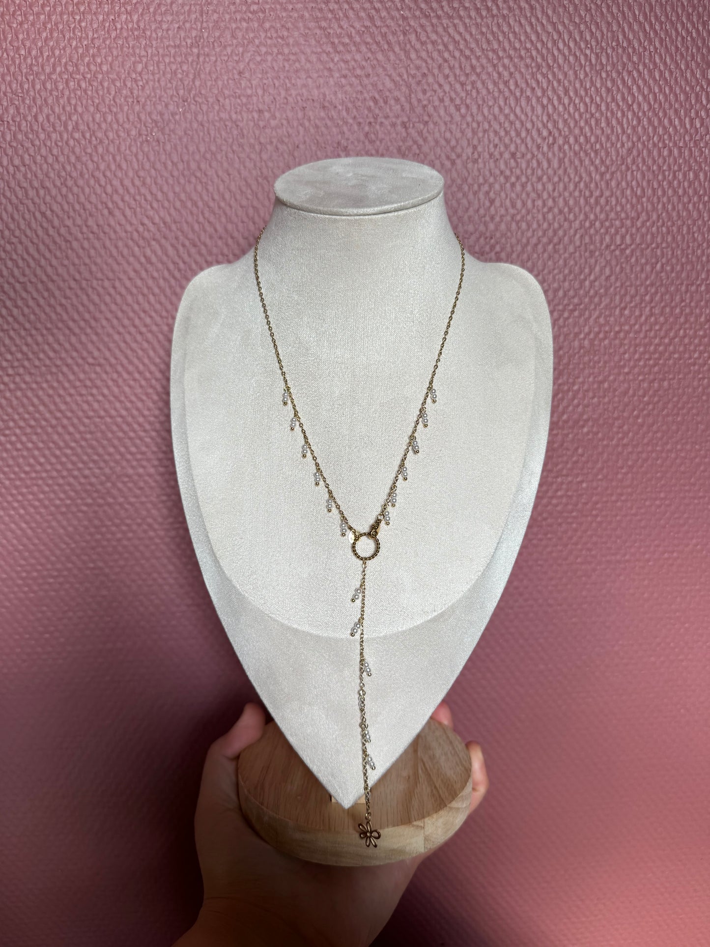 Long necklace “Esther”