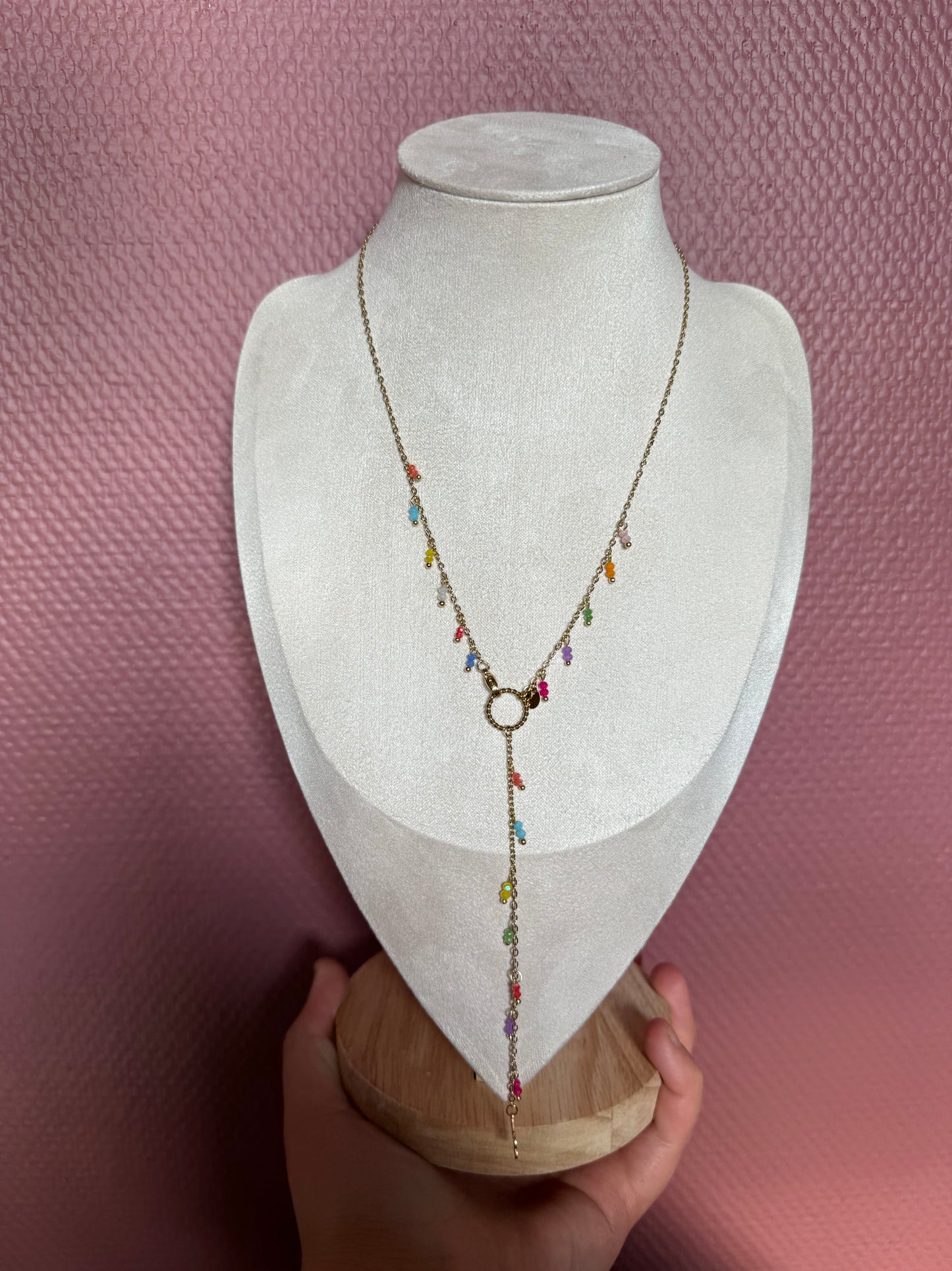 Long collier « Abigaël »