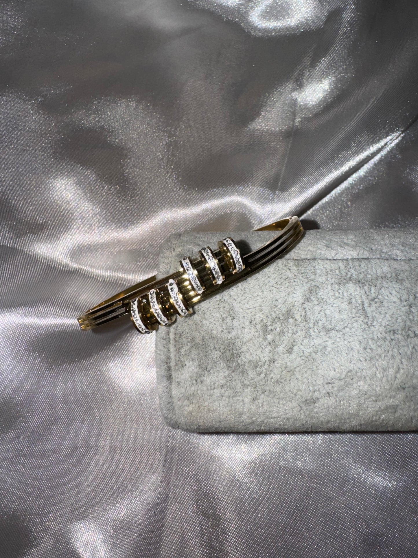 Bracelet jonc « grille »