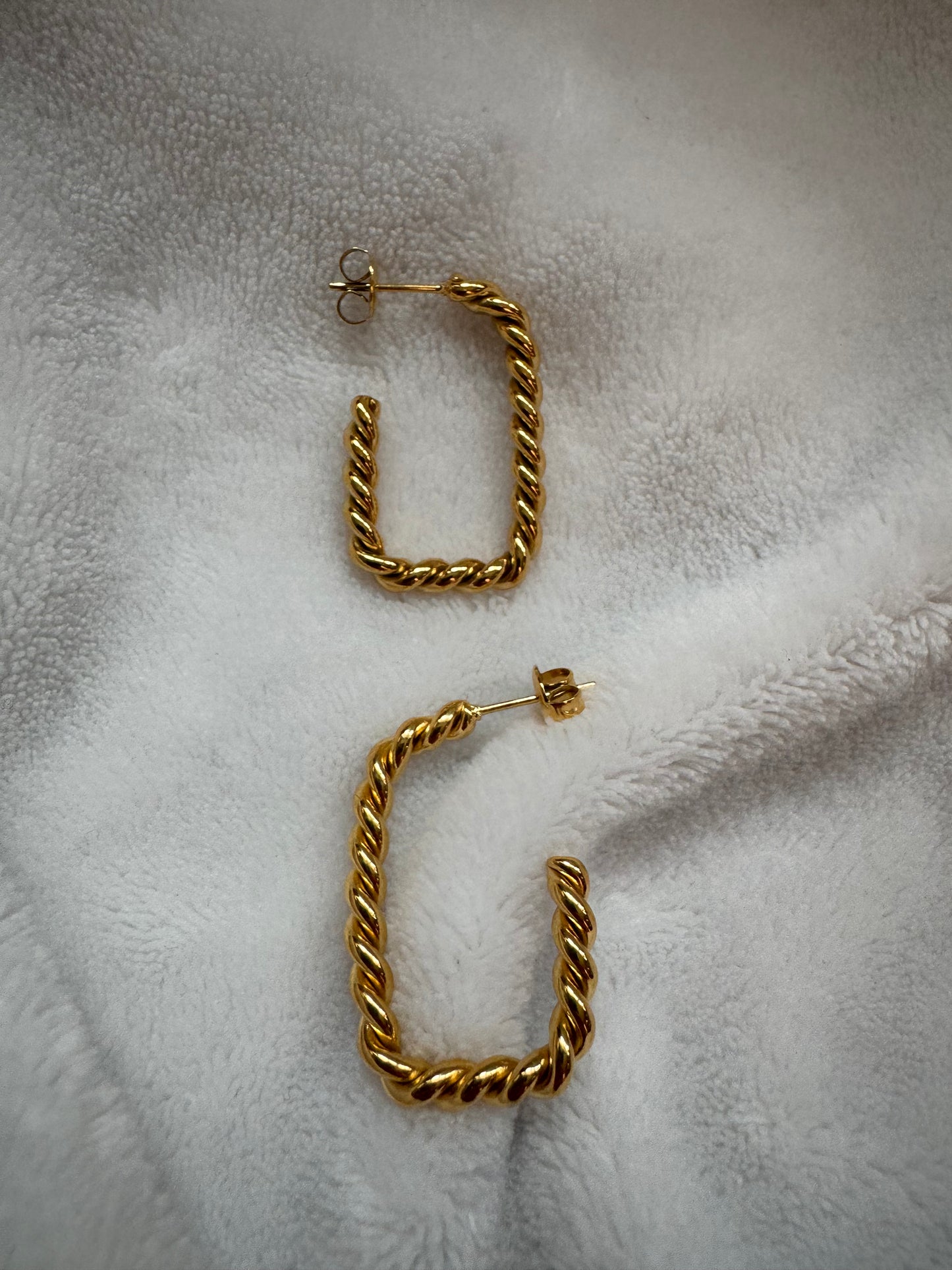 “Braided” earrings