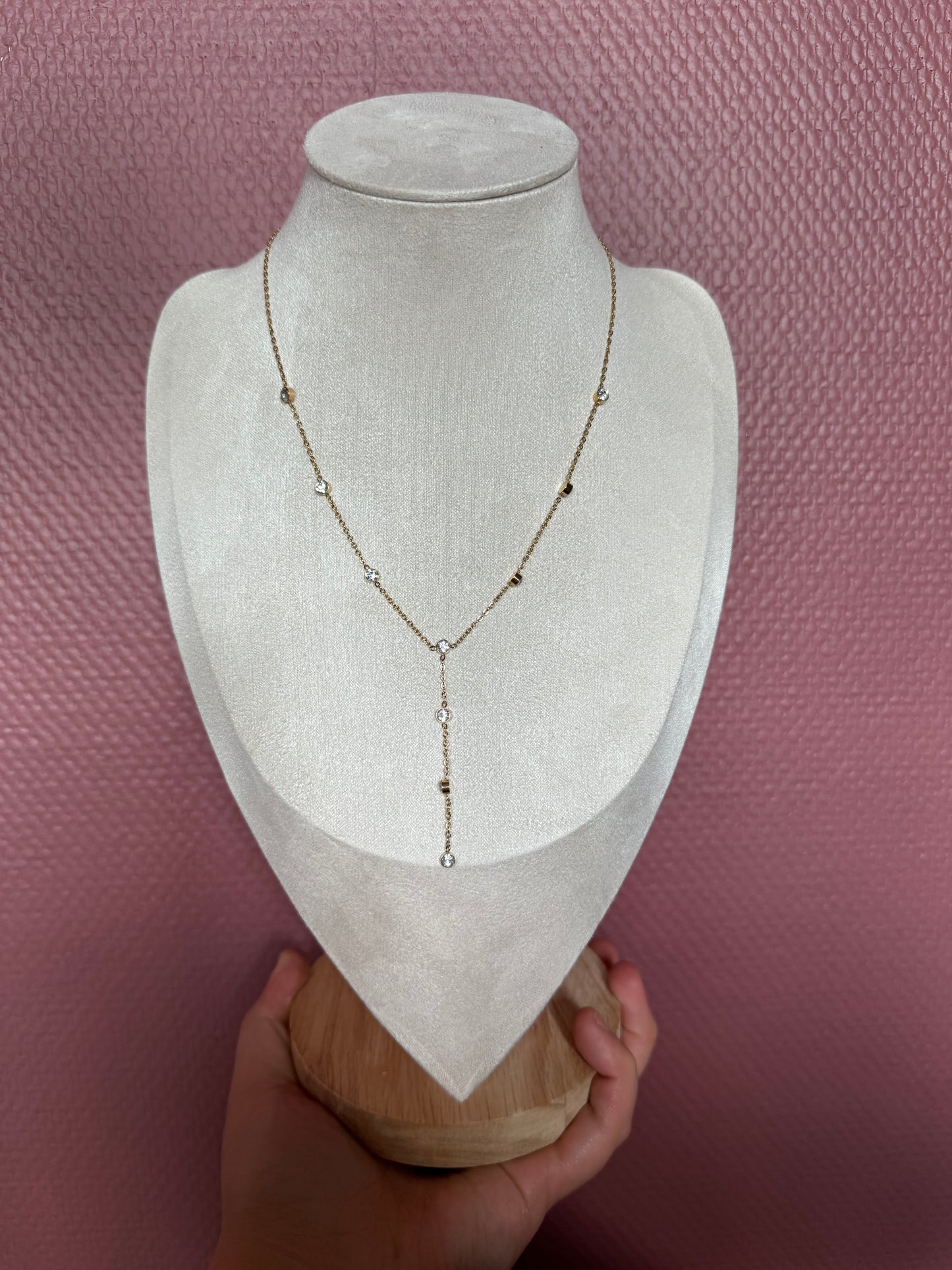 Mid-length “Léa” necklace