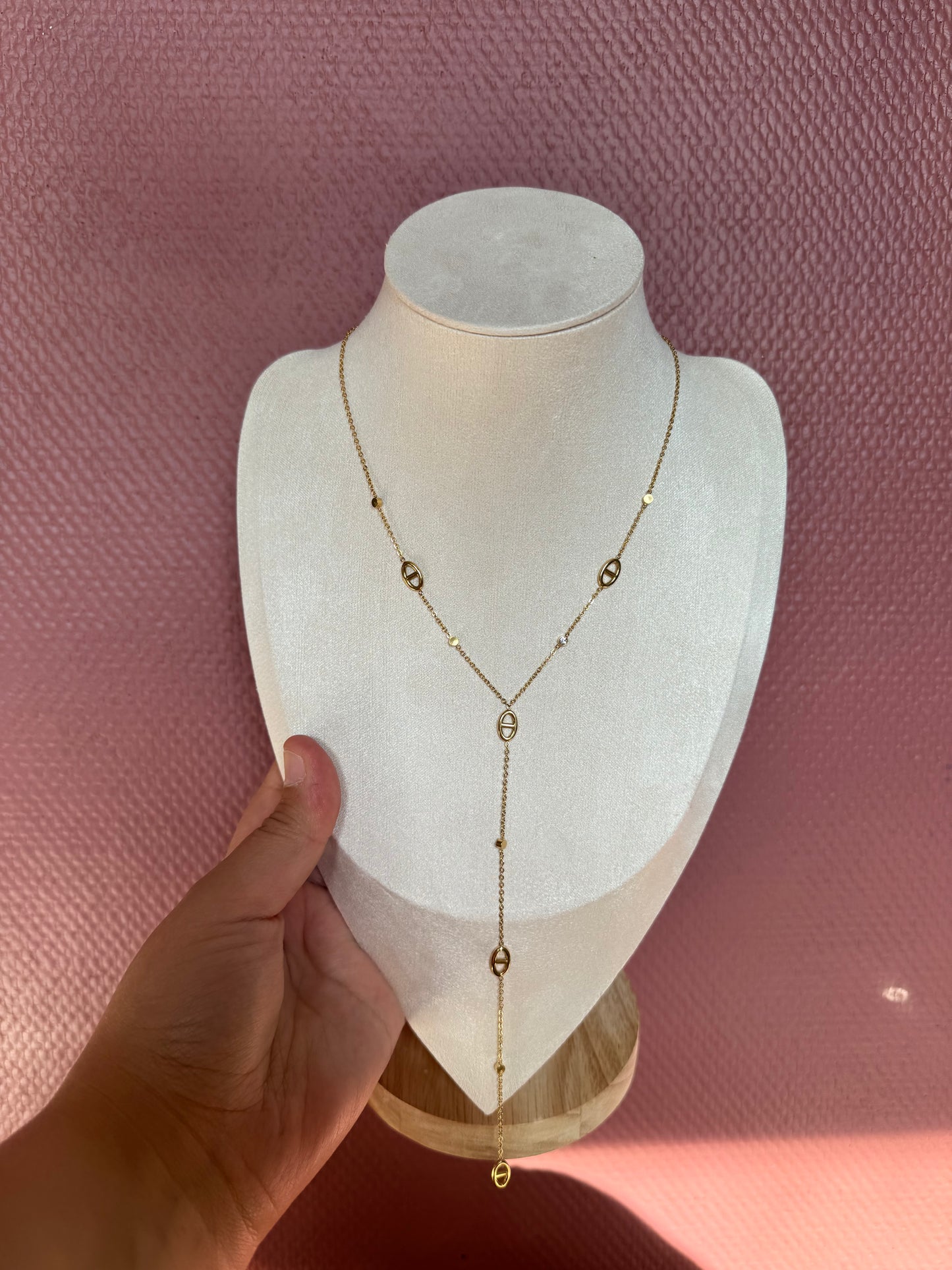 Long necklace “Liora”
