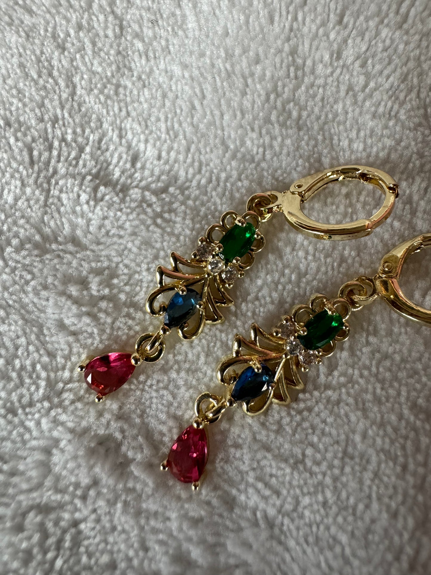 "Triple" earrings