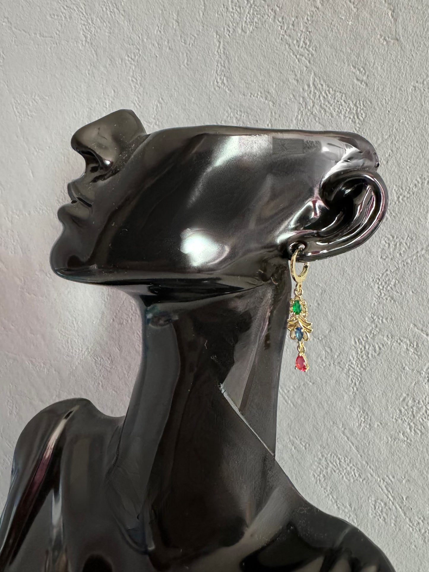 "Triple" earrings