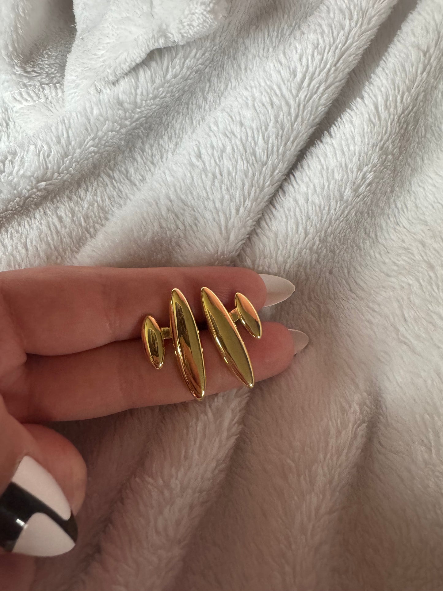 "Designer" earrings