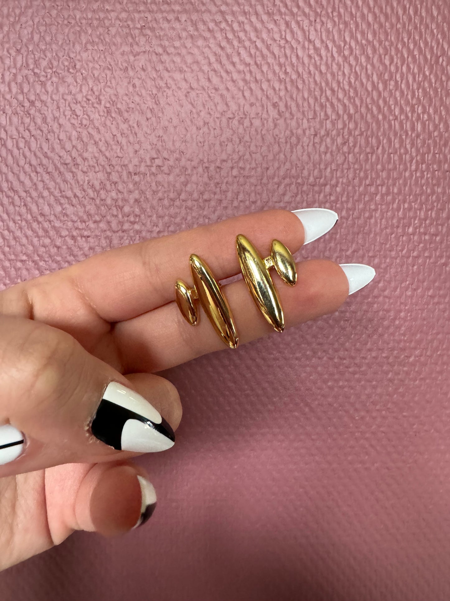 "Designer" earrings