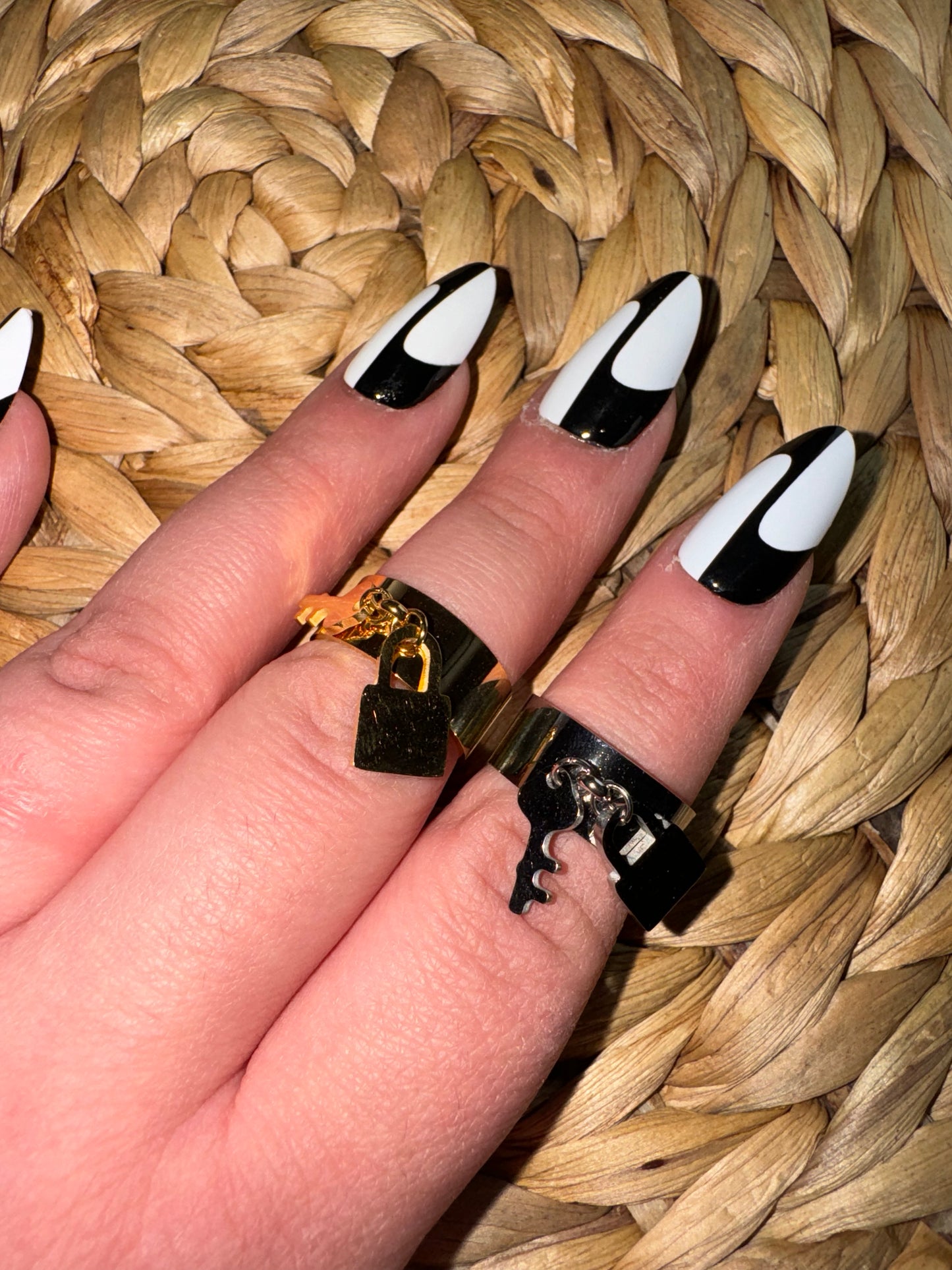 "Locked" ring
