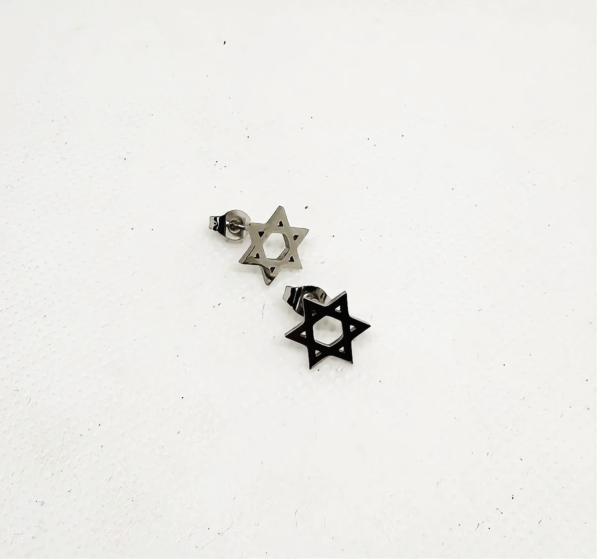 Boucles d’oreilles “étoile de David”