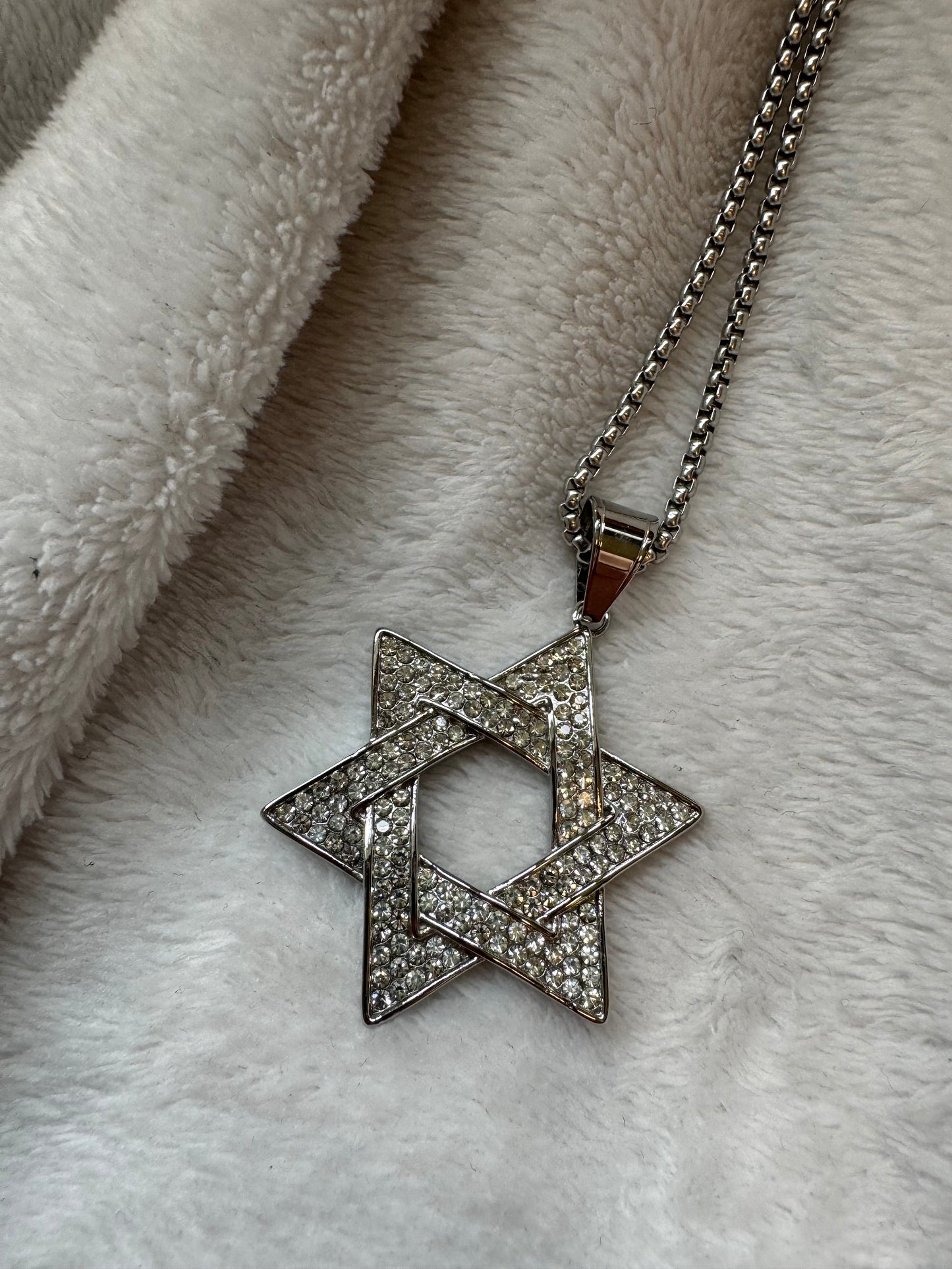 Maxi Magen David avec strass