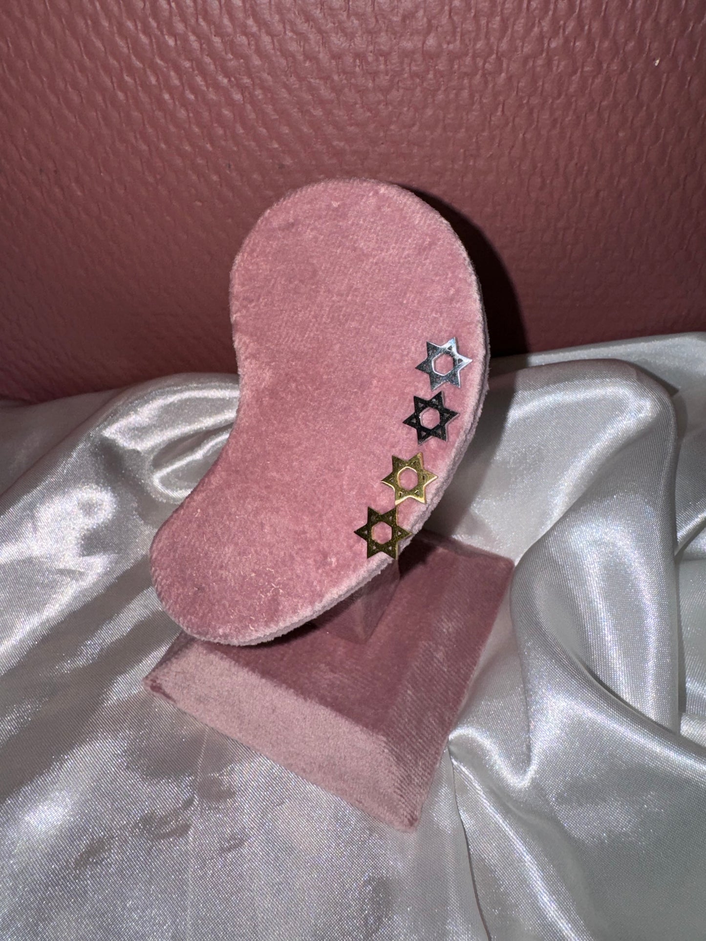 Boucles d’oreilles “étoile de David”