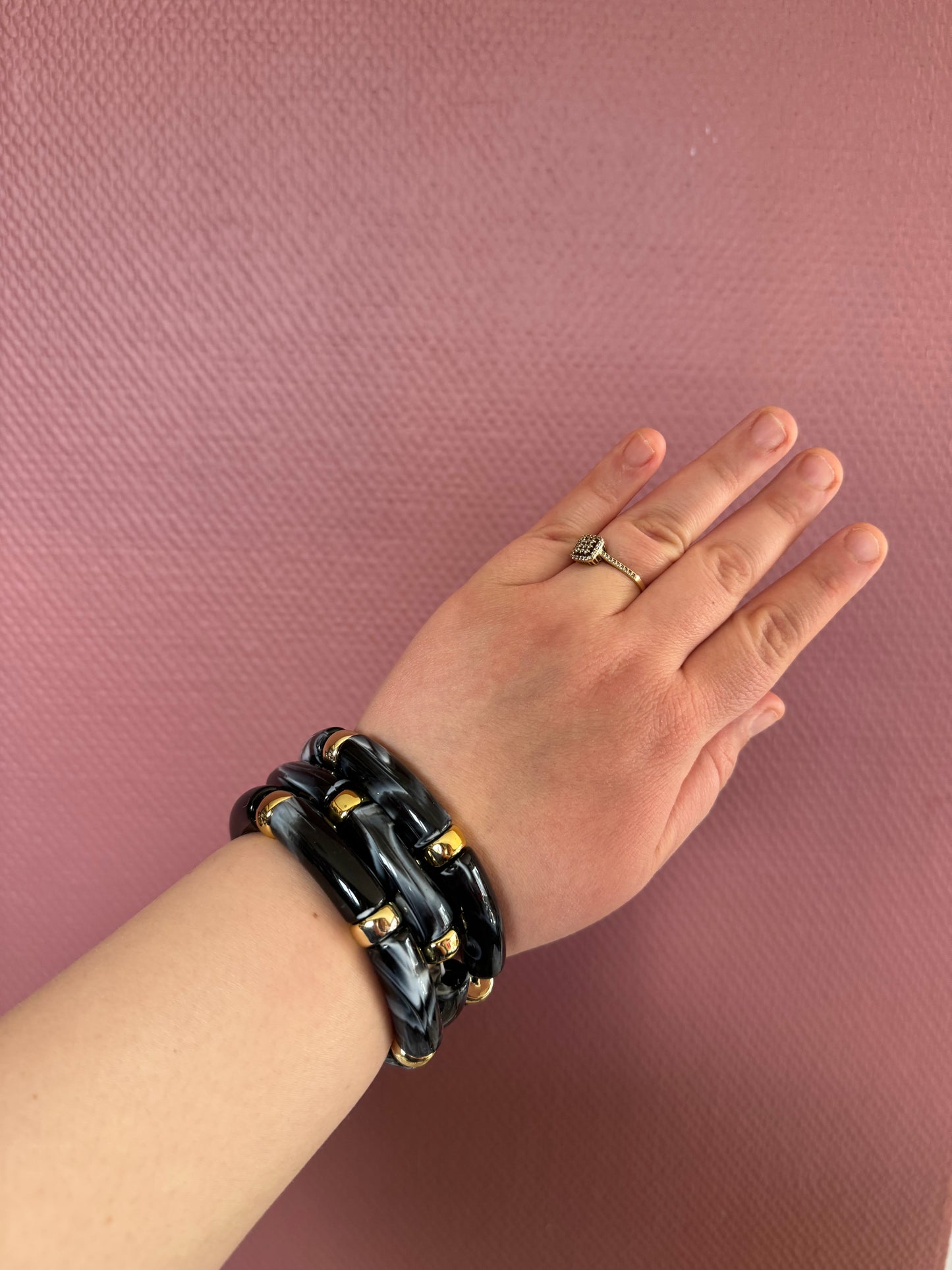 Lot de 3 bracelet couleur noir