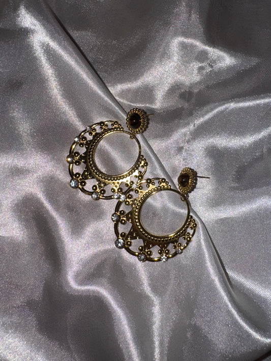 Boucle d’oreille « média »