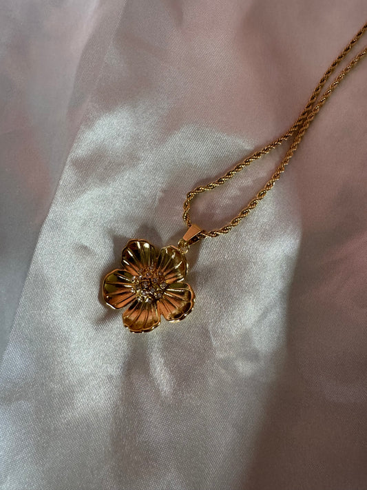 Collier fleur