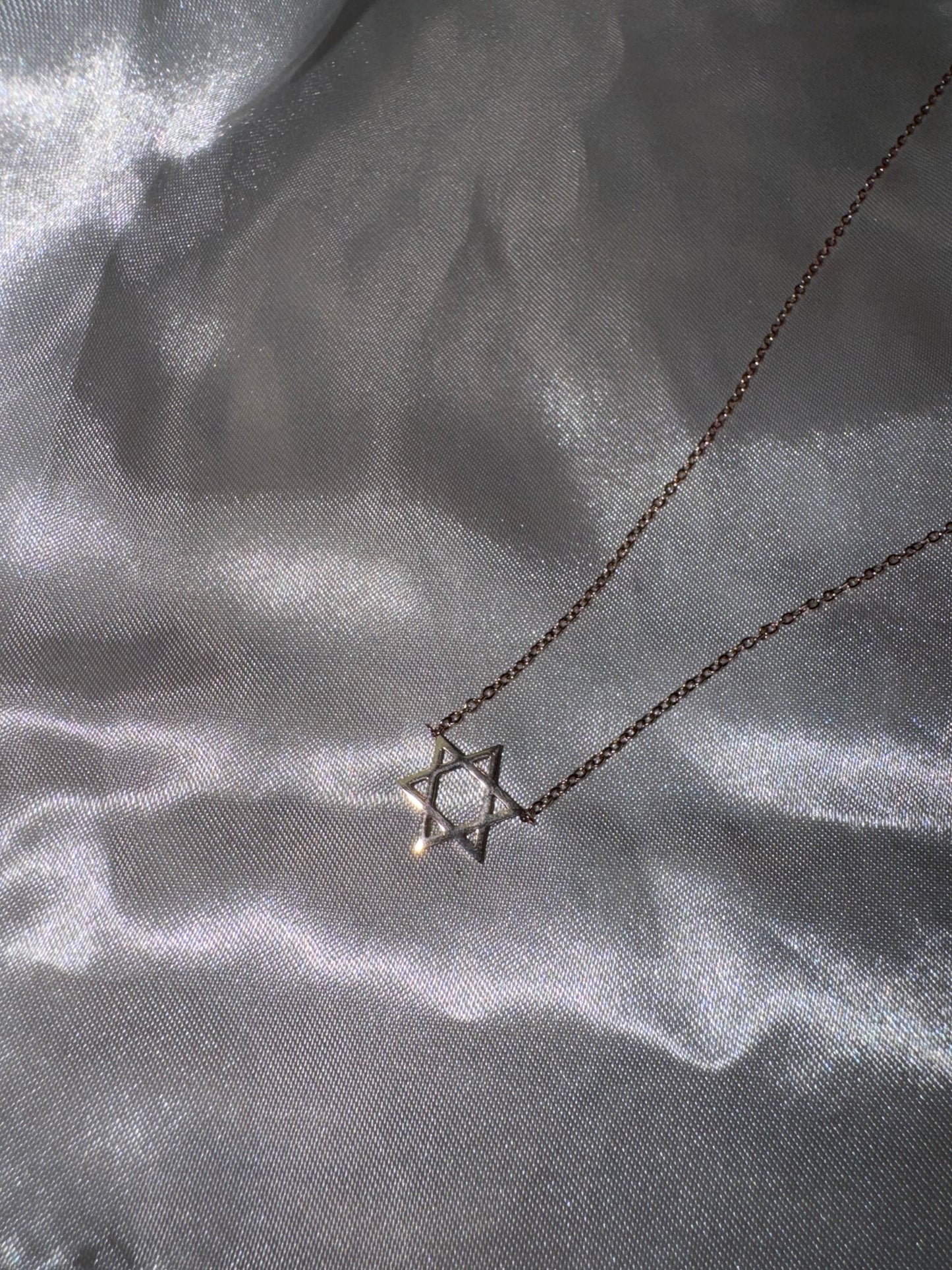 Étoile de David rose gold