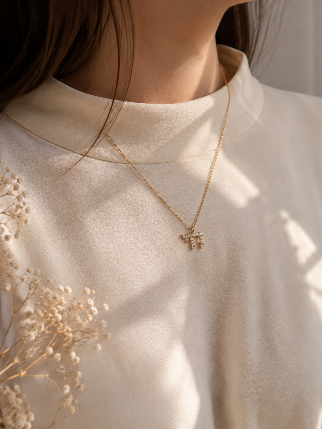 Collier Chai avec strass