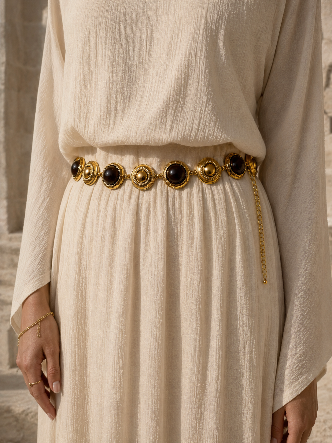 Ceinture de Taille Impériale – Ambre Vintage