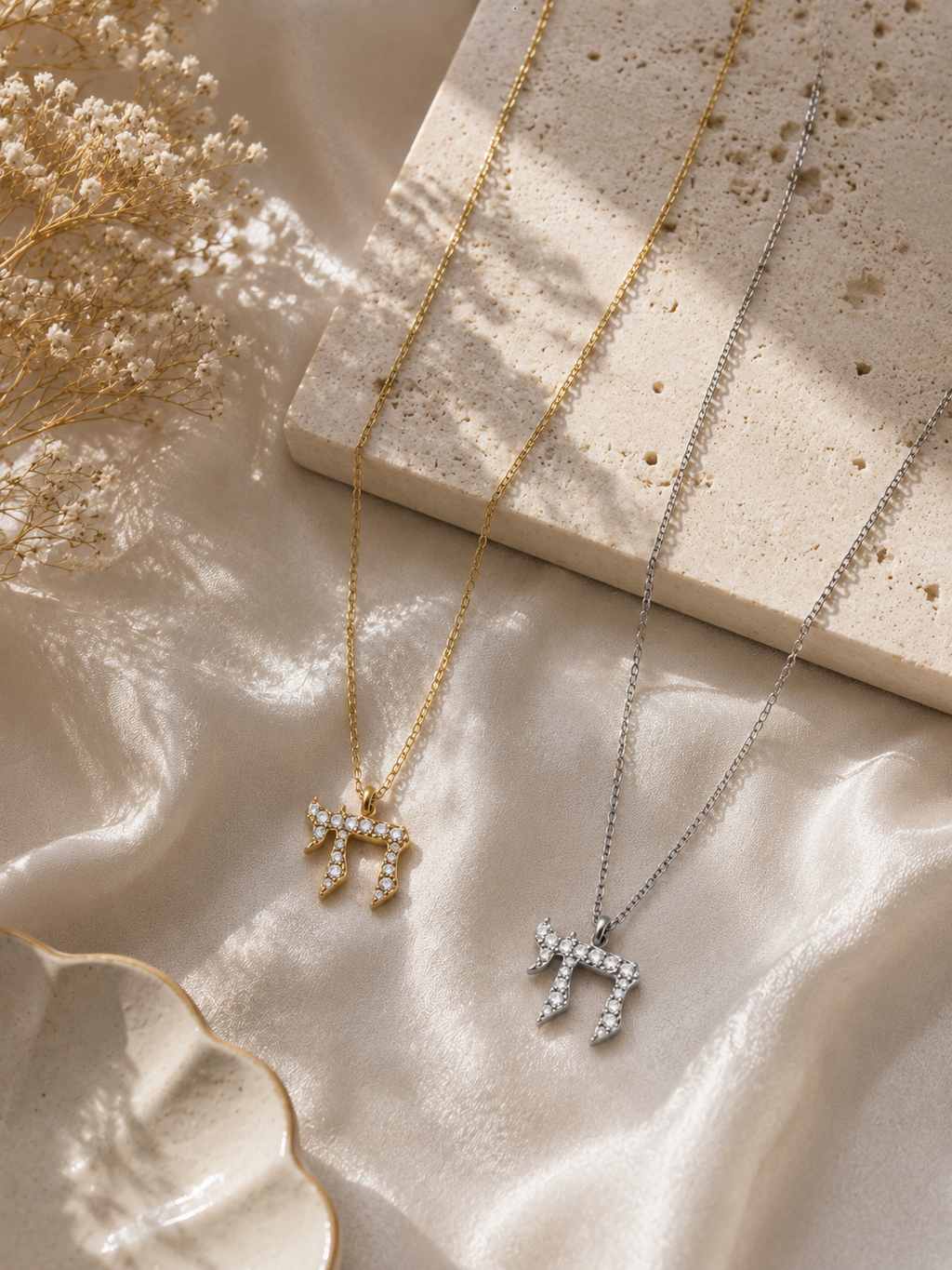 Collier Chai avec strass