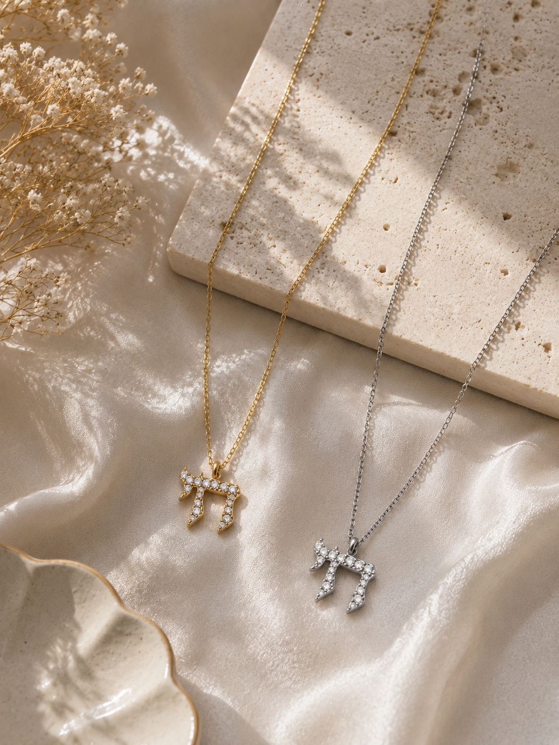 Collier Chai avec strass