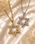 Maxi Magen David avec strass