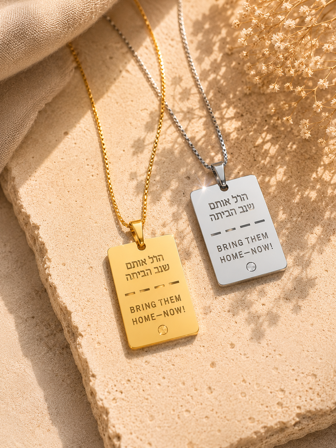 Collier “Bring them home”