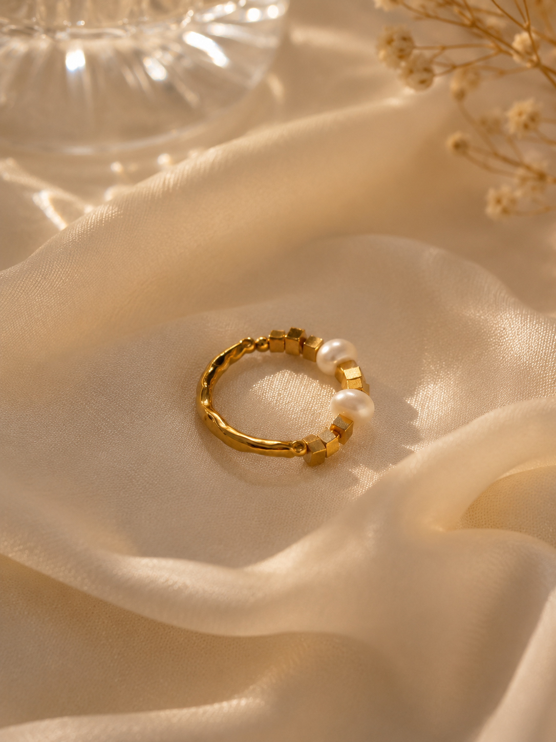 Bague Perla Dorée