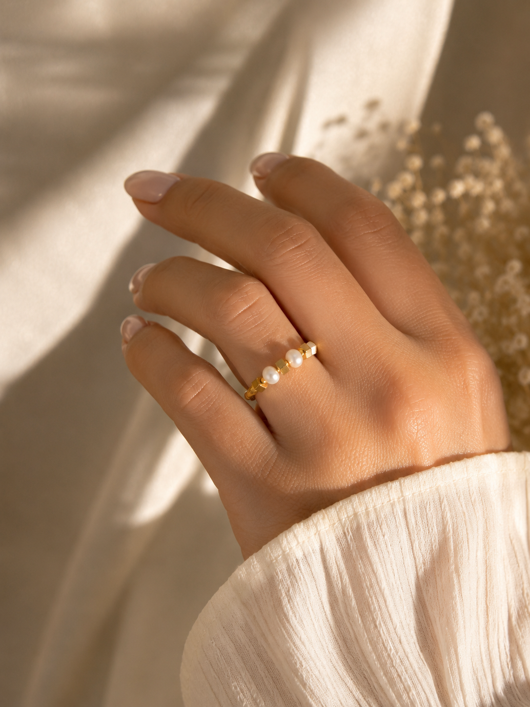 Bague Perla Dorée